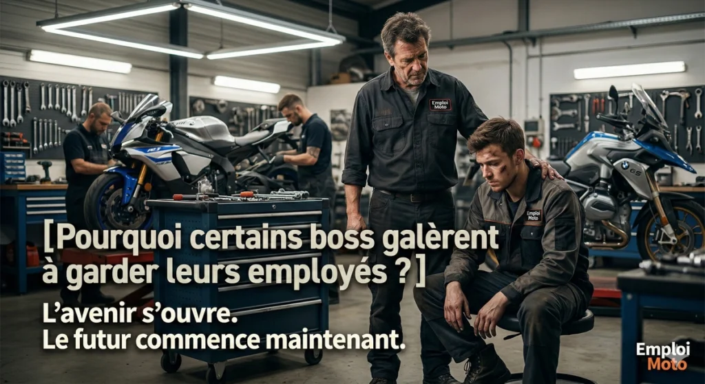 Pourquoi certains boss galèrent à garder leurs employés dans la moto