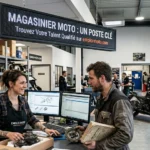 Magasinier moto : un poste clé, mais un recrutement infernal