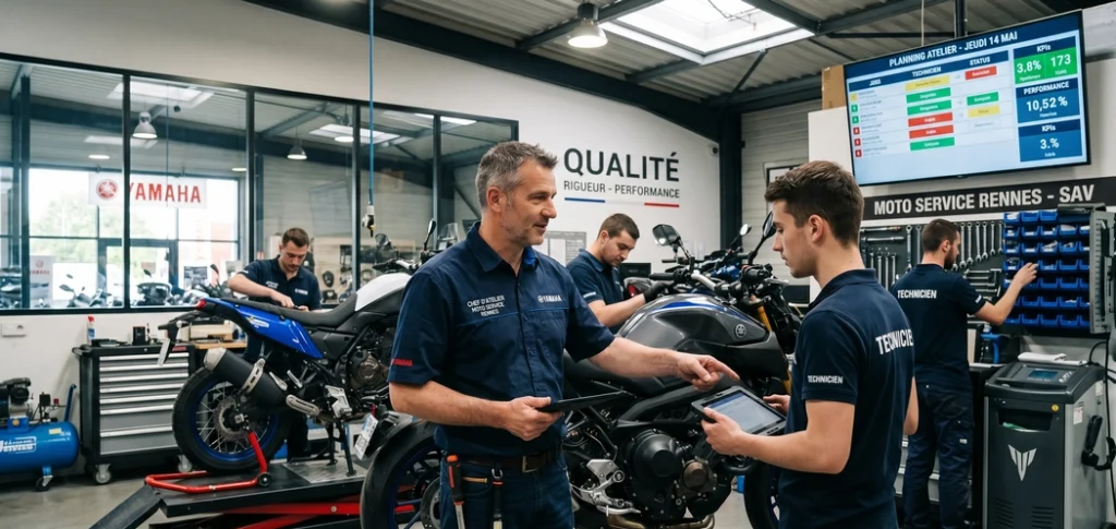 Comment réussir dans le métier de chef d'atelier moto