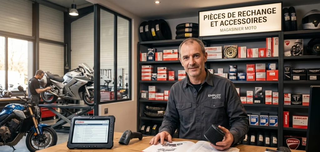 Lettre motivation magasinier moto à copier
