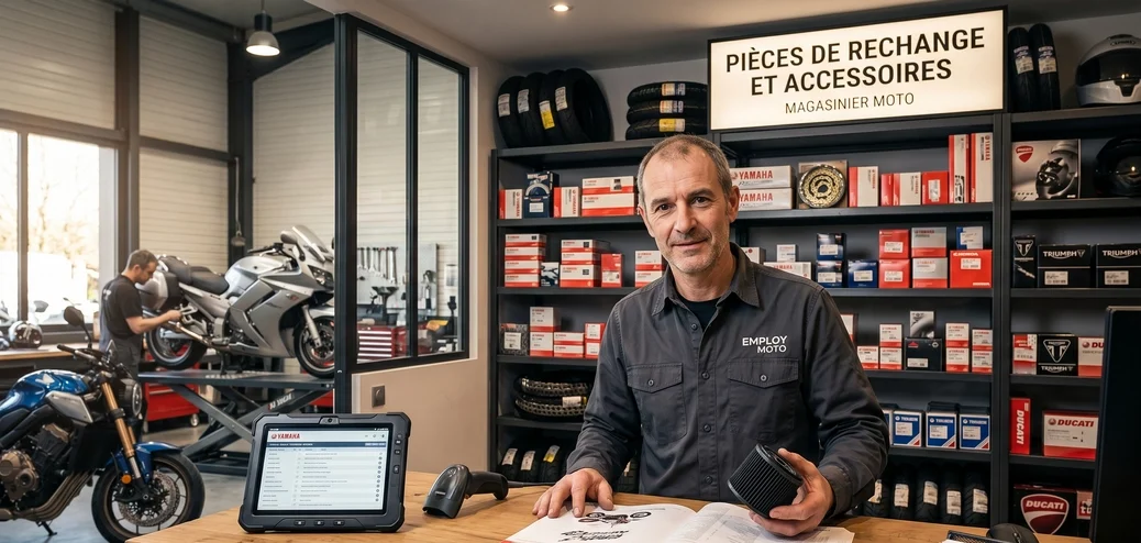 Lettre motivation magasinier moto à copier