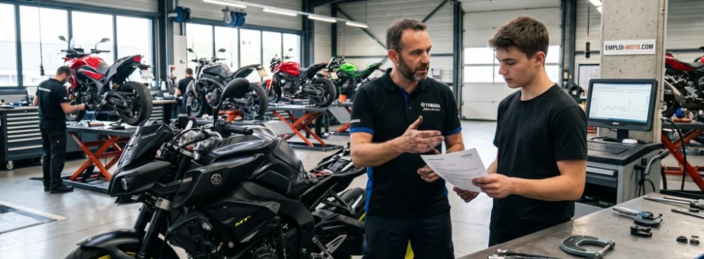 Lettre motivation mécanicien moto à copier