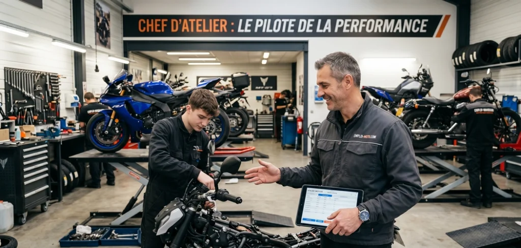 Pourquoi devenir chef d'atelier moto