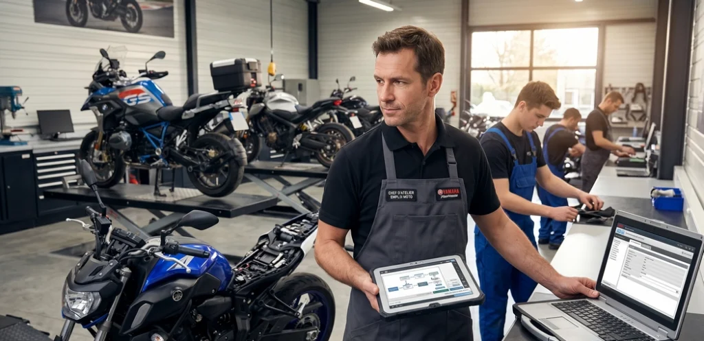 Quelles formations pour devenir chef d'atelier moto