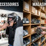 Vendeur accessoires moto vs magasinier moto : deux métiers proches, deux réalités très différentes